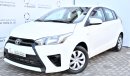 تويوتا يارس 1.3L SE HATCHBACK 2016 GCC SPECS DEALER WARRANTY