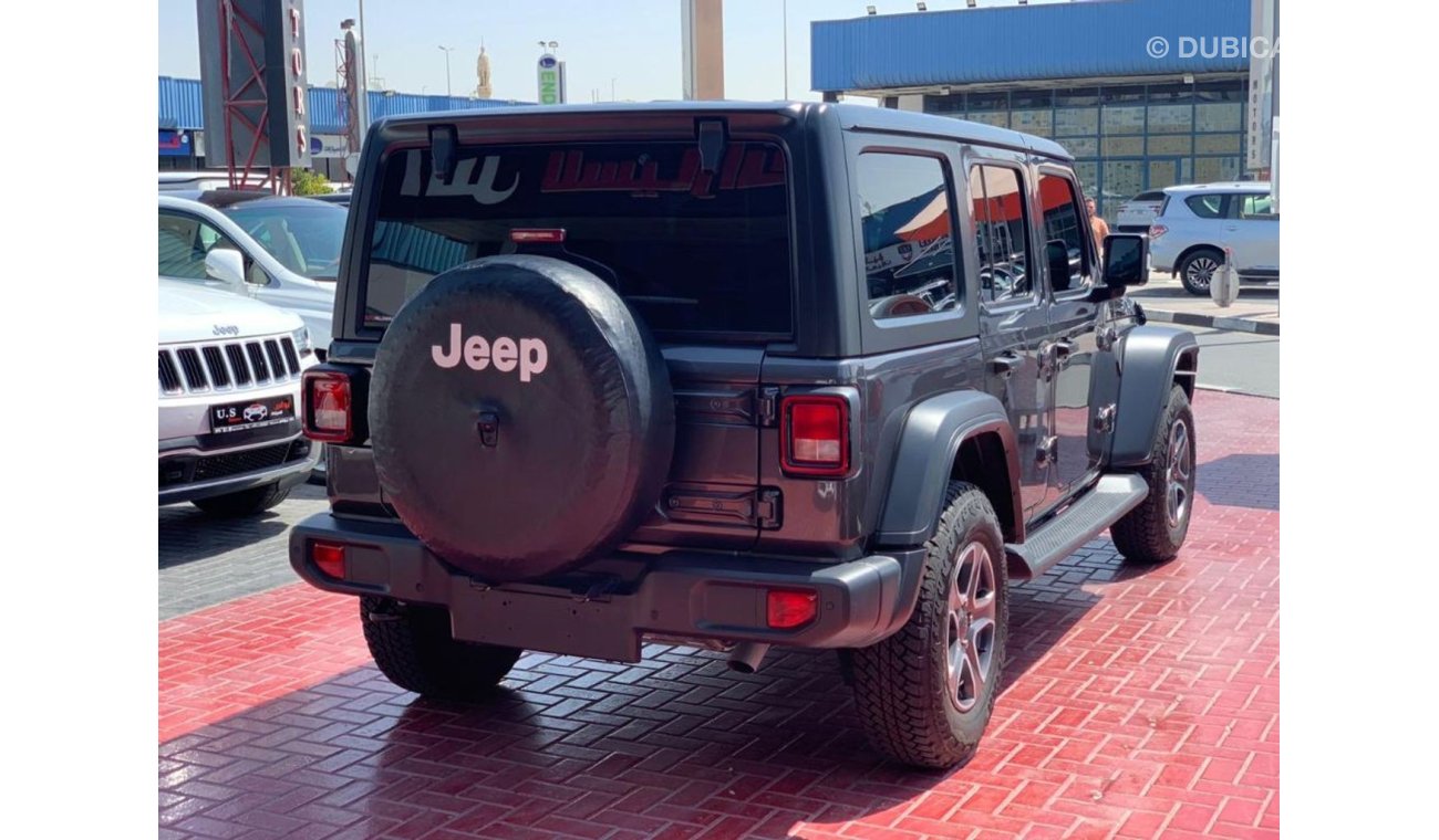 Jeep Wrangler SPORT UNLIMITED GCC SPECS 2020 MODEL 5 YEARS WARRANTY IN BRAND NEW CONDITION