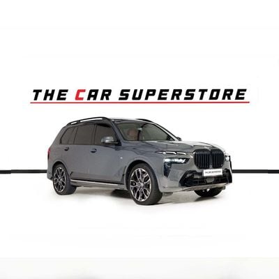 BMW X7 40i M Sport Premium 3.0L GCC-AGMC Warranty and Service Contract Until 01/2028- 1 Owner-7 Seats