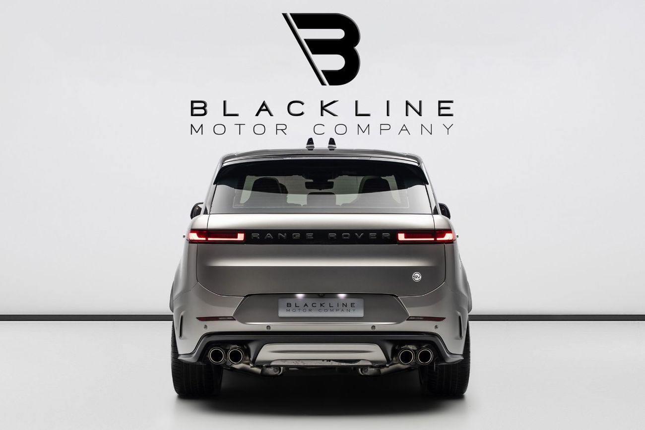Land Rover Range Rover Sport SV EDITION ONE BUY NOW, PAY 2027 | THE BLACKLINE STANDARD | Al Tayer Warranty + Service Contract, Full Carbon, GCC
