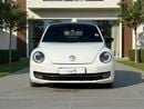 Volkswagen Beetle !! EID SALE !! 1 YEAR FREE WARRANTY !!  VOLKSWAGEN BEETLE 2.0 TSI A/T | 2015 | GCC SPECS
