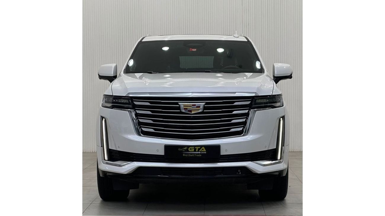 كاديلاك إسكالاد بلاتينوم بريميوم لاكجري 2022 Cadillac Escalade 600 Platinum, Feb 2028 Cadillac Warranty + Service Pa