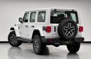 Jeep Wrangler Unlimited Sahara 2.0L A/T 2025 Jeep Wrangler Unlimited Sahara, Brand New, 3 Year Jeep Warranty, Exce