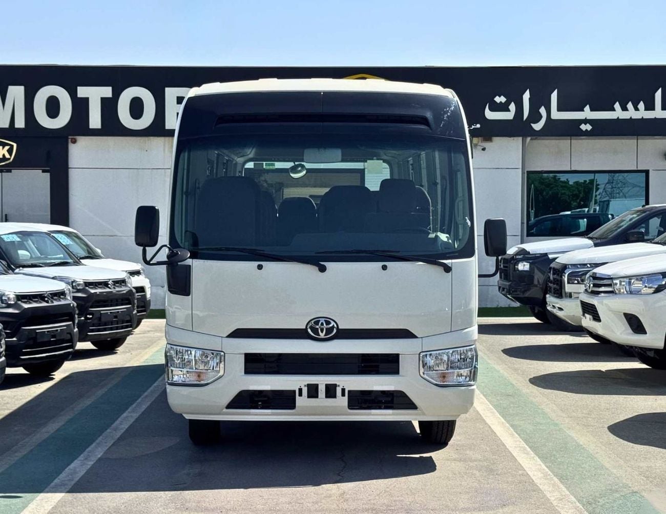 Toyota Coaster 4.2L V6 DIESEL 23 STR 4.2L V6 DIESEL | 23 STR M/T | AUTO FOLDING DOOR | REAR SEATS BELT (CODE # COD42A)