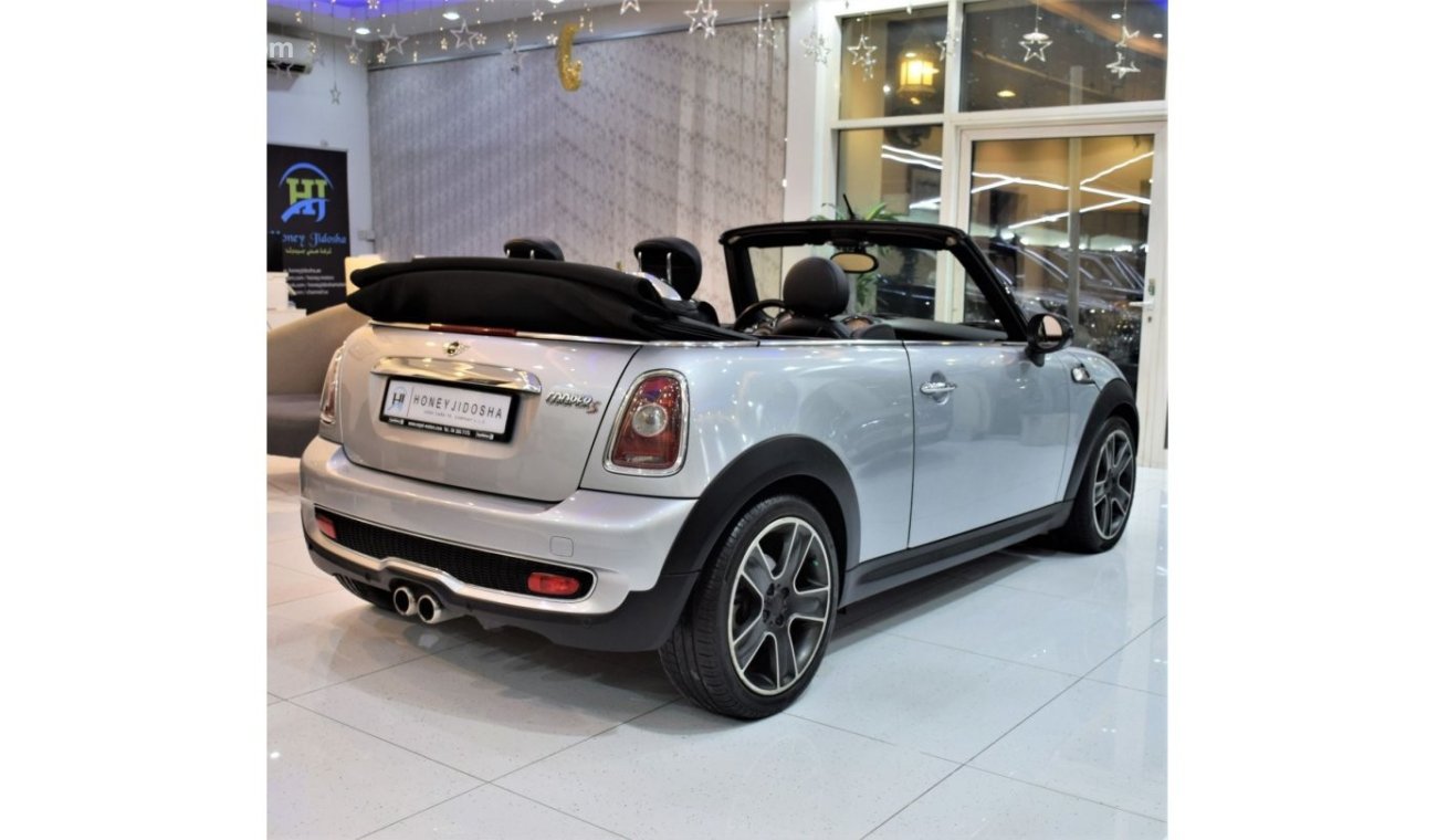 Mini Cooper S EXCELLENT DEAL for our Mini Cooper S Convertible 2011 Model!! in Silver Color! GCC Specs