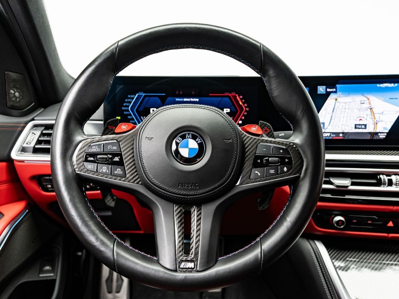 BMW M3 2024 BMW M3 Competition, January 2028 BMW Warranty + Service Contract, Low KMs, GCC