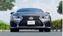 Lexus RC F RC-F LEXUS - Full Option - Bank Financing Available