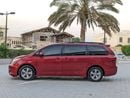 Toyota Sienna LE (NON GCC) Mid Option With Navigation In Perfect Condition 7 Seater Flawless Family Van