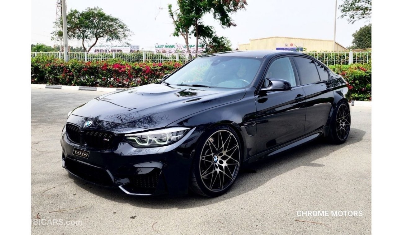 بي أم دبليو M3 2018 BMW M3 4DR SEDAN, 3L 6CYL PETROL, AUTOMATIC, REAR WHEEL DRIVE.