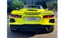 Chevrolet Corvette Stingray Convertible V8 3LT RHD