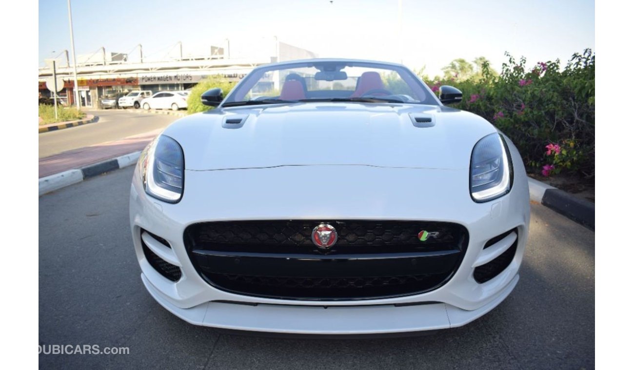 جاغوار F-Type R 2018 SOFT TOP CONVERTIBLE GERMAN SPECS THREE YEARS WARRANTY