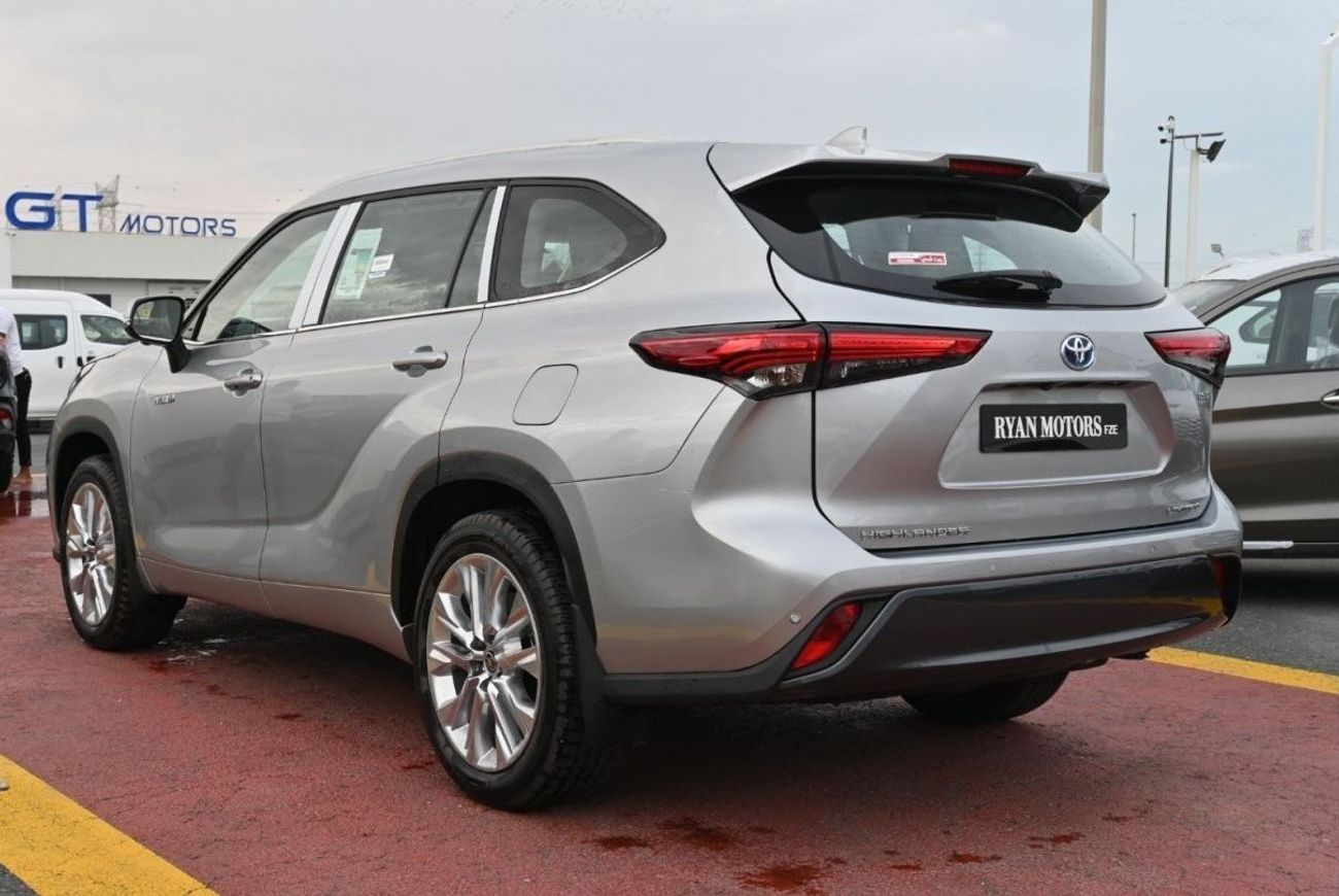 تويوتا هايلاندر Toyota Highlander Limited 2.5L Hybrid SUV, Model 2023 Color Silver