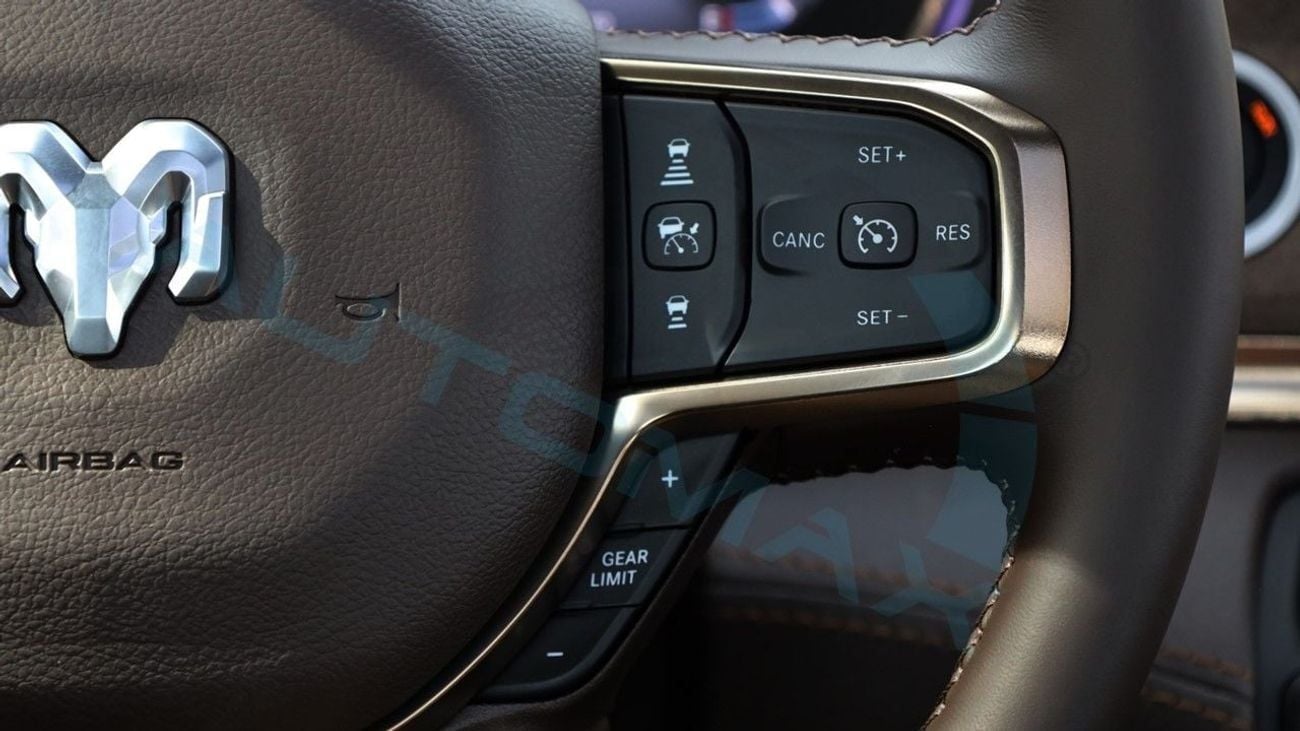 رام 1500 (For Export , НА ЭКСПОРТ) Limited Longhorn Crew Cab Hurricane H.O 3.0TT 2026 GCC Без пробега