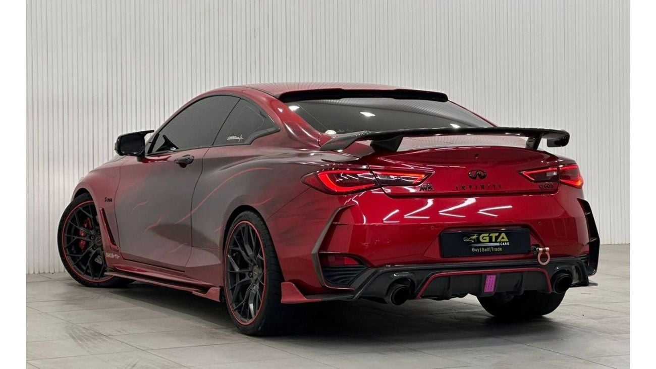 Infiniti Q60 2018 Infiniti Q60 S Red Sport Special Edition, Warranty, Full Infiniti Service History, GCC