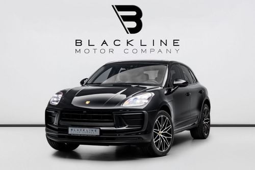 Porsche Macan STANDARD BUY NOW, PAY 2027 | THE BLACKLINE STANDARD | 2027 Porsche Warranty, Full Service History, GCC