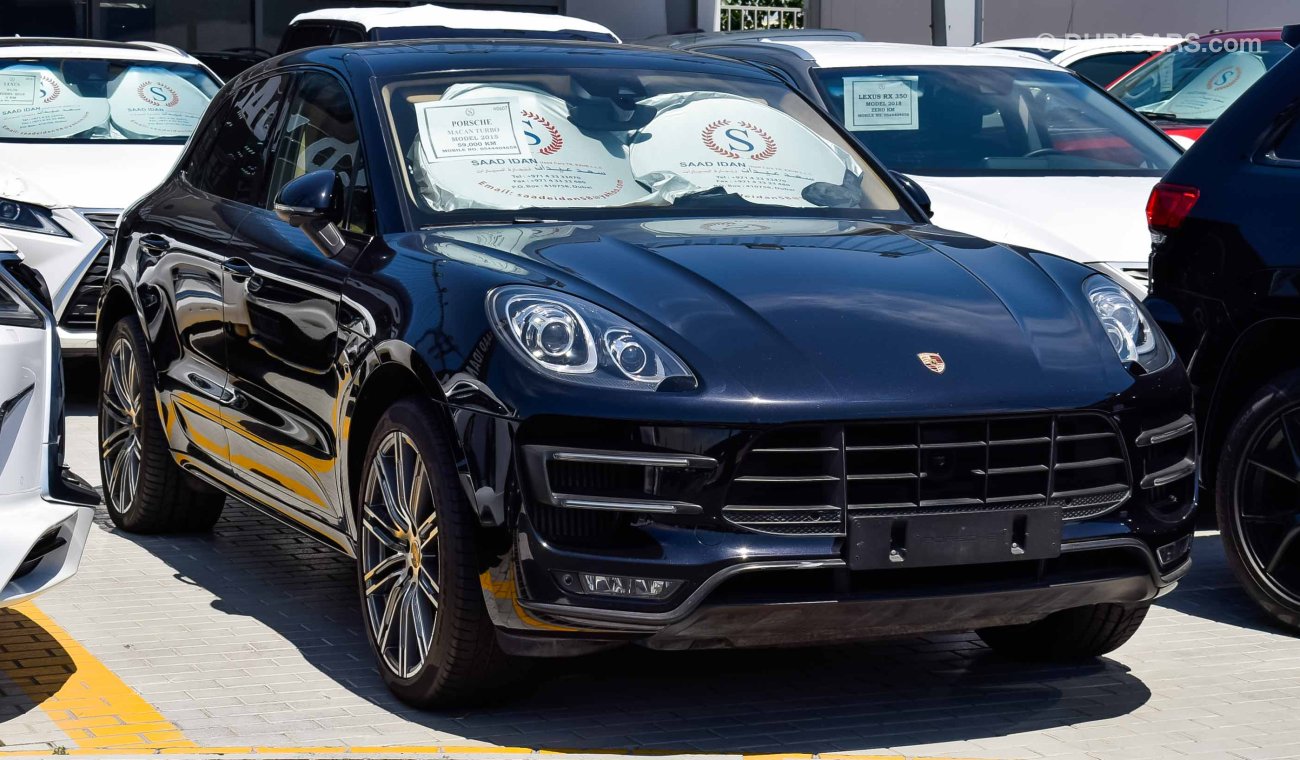 Porsche Macan Turbo Imported Specs, 2016 Model, 59,000 KM.