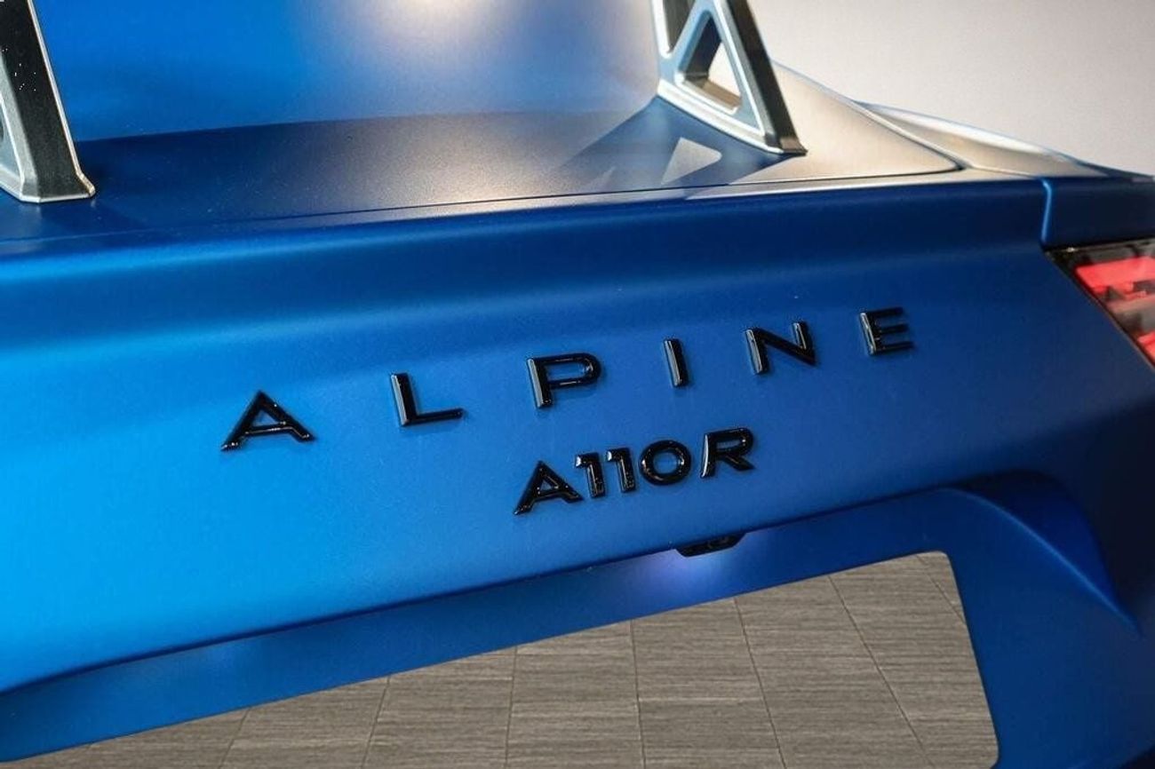 Alpine A110 Alpine A110 -1.8 Turbo R DCT Euro 6 2dr (EXPORT ONLY)