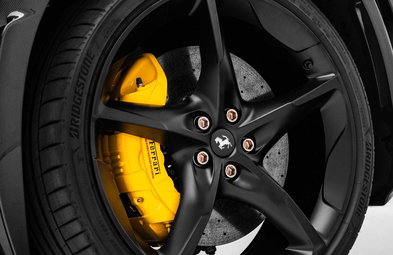 Ferrari Purosangue 6.5L V-12 Naturally Aspirated Engine