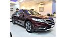 Honda Crosstour AMAZING Honda CrossTour 4WD TOURING 2014 Model!! in Maroon Color! GCC Specs