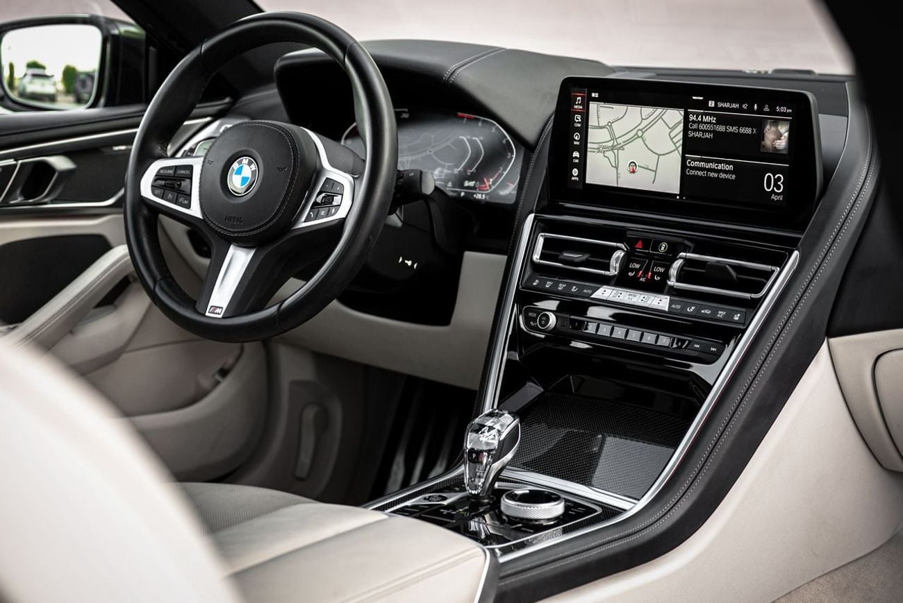 بي أم دبليو 840i GCC UNDER WARRANTY AGMC 2027