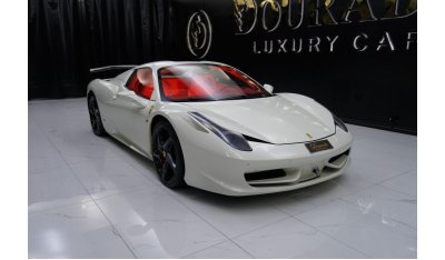 Ferrari 458 Spider | Italia | Type F142 | Used | 2014 | White Bianco Avus