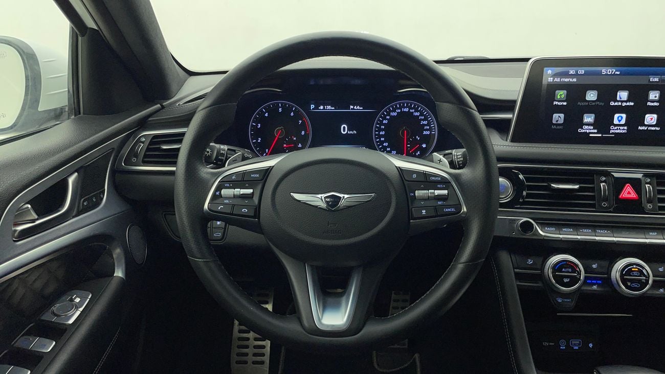 Genesis G70 Premium 3.3L AWD 2018 PREMIUM | AED 1152/Month | 0 DP | 30 Day Return | Warranty | Service History