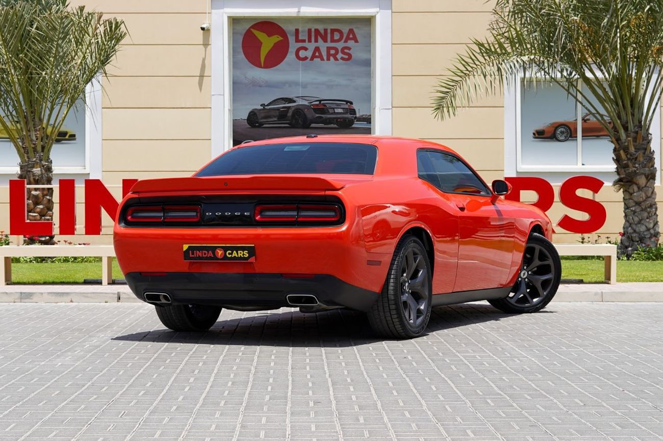 Dodge Challenger Dodge Challenger SXT Plus 2018 GCC (LOWEST MILEAGE) under Warranty with Flexible Down-Payment/ Flood