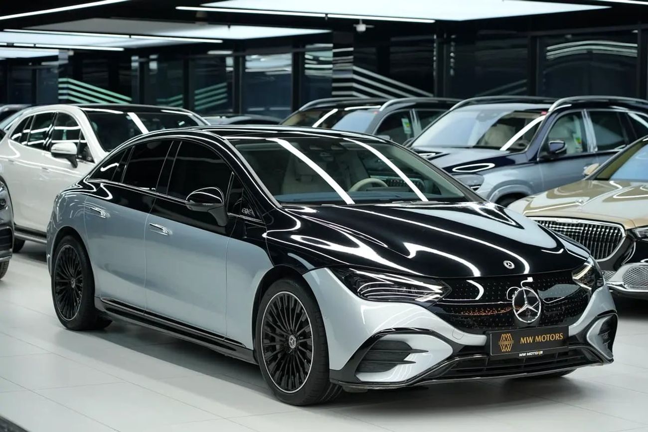 مرسيدس بنز EQE 43 350+ | GCC 60k km | Warranty Service Contract