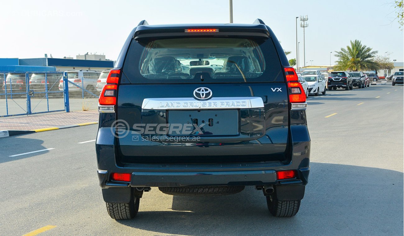 Toyota Prado 4.0 V6 AT VX SPARE DOWN BLACKISH AGEHA GF COLOR AVAILABLE IN UAE LIMITED STOCK