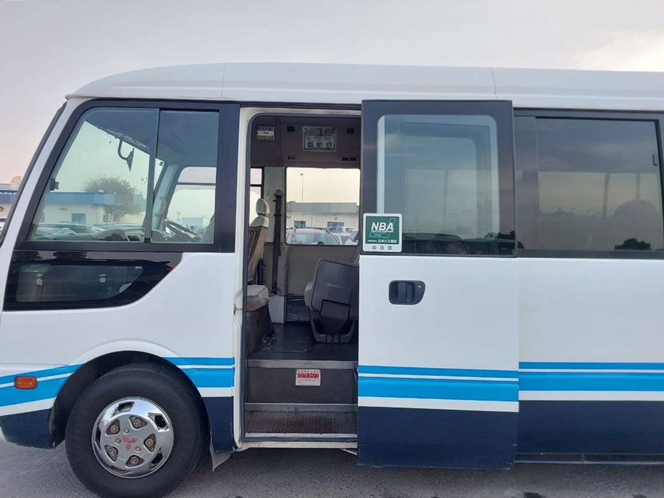 ميتسوبيشي روزا MITSUBISHI ROSA BUS RHD 2003 MODEL 5.2 L DIESEL MANUAL(PM00770)