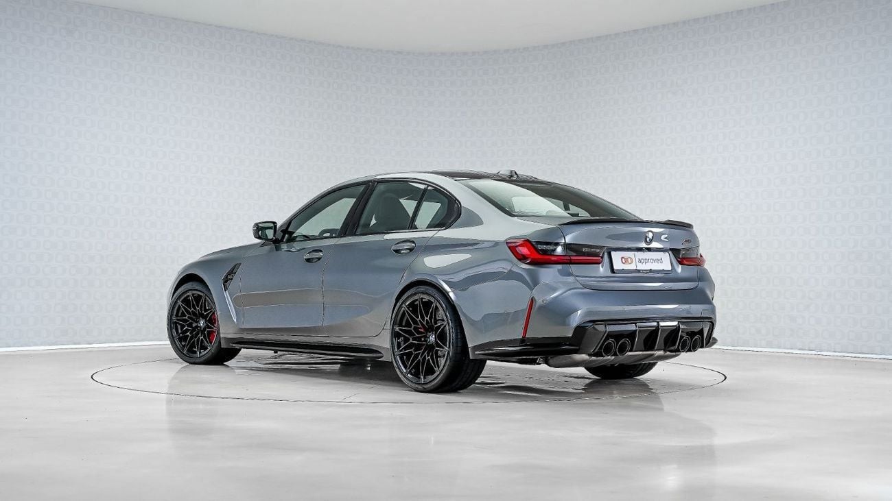 BMW M3 M3 Competition xDrive | AED 7,081 PM | Warranty - Service November 2028 | GCC