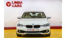 بي أم دبليو 320 BMW 320i 2018 GCC under Warranty with Zero Down-Payment.