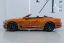 Bentley Continental GTC Speed W12 2022 Bentley Continental GTC Speed W12, Warranty, Bentley Service Package, Very Low Kms