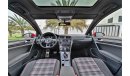 Volkswagen Golf GTI  | 1,351 P.M | 0% Downpayment | Full Option | Exceptional Condition