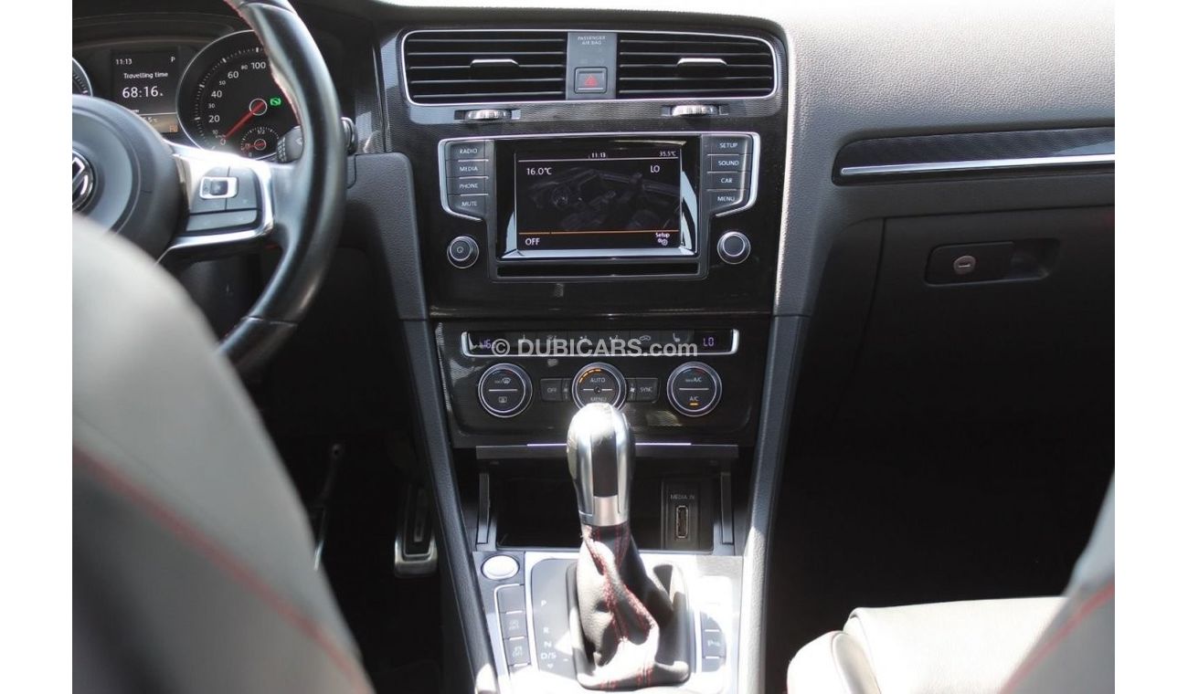 Volkswagen Golf GTI FULL OPTION 2016 GCC IN MINT CONDITION