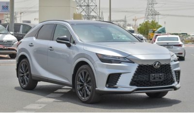 لكزس RX 350 Brand New Lexus RX 350 F2 2.4 Turbo| Petrol | Silver - Red | 2023 | For Export Only