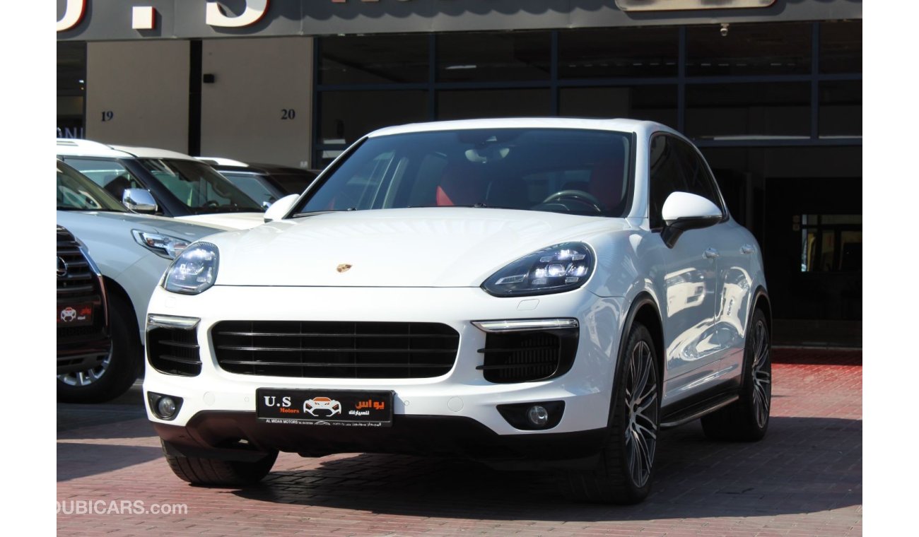 Porsche Cayenne S GCC AGENCY WARRANTY TILL MARCH 2022