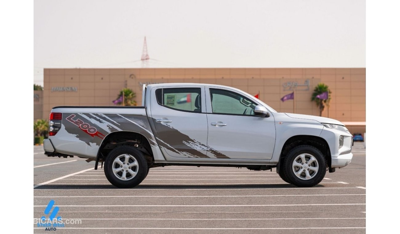 Mitsubishi L200 GL 2019 Petrol Double Cabin M/T 2.4L 4WD / Like New Condition / GCC / Book Now!