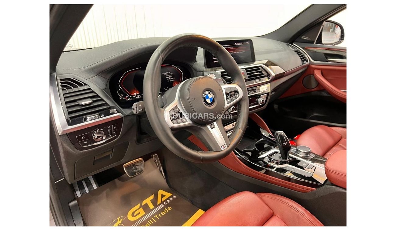 BMW X4 2021 BMW X4 M40i, August 2025 BMW Warranty + Service Pack, Full Options, Low Kms, GCC