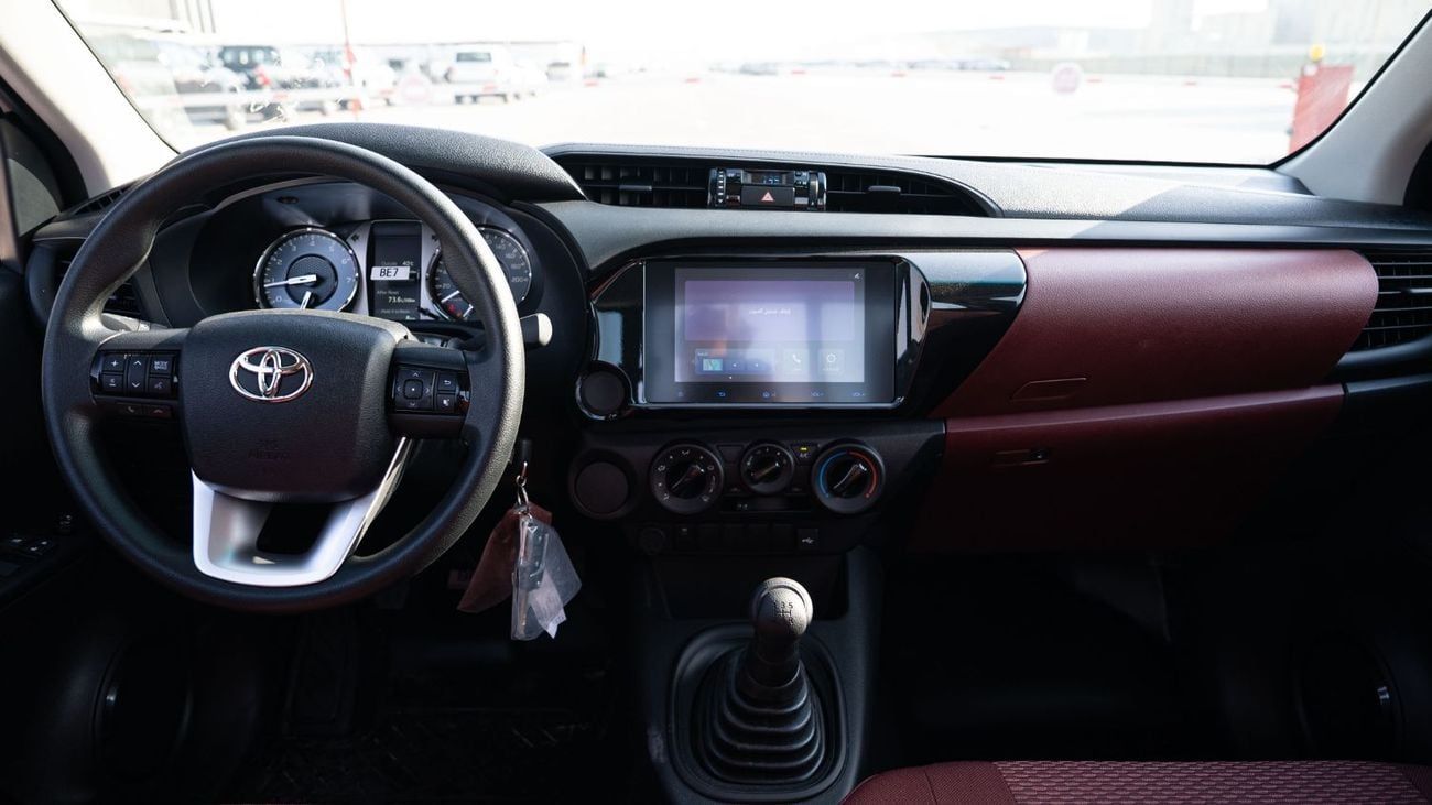 Toyota Hilux 2025 Toyota Hilux Single Cab 2.7 - Super White Inside Red | Export Only