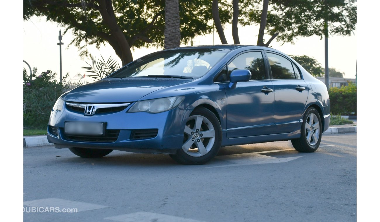 Honda Civic HONDA CIVIC - V4 - 1.8 - 2007 - LXI - I VTEC - GOOD CONDITION - GCC SPECS ANDROID SYSTEM WITH CAMERA