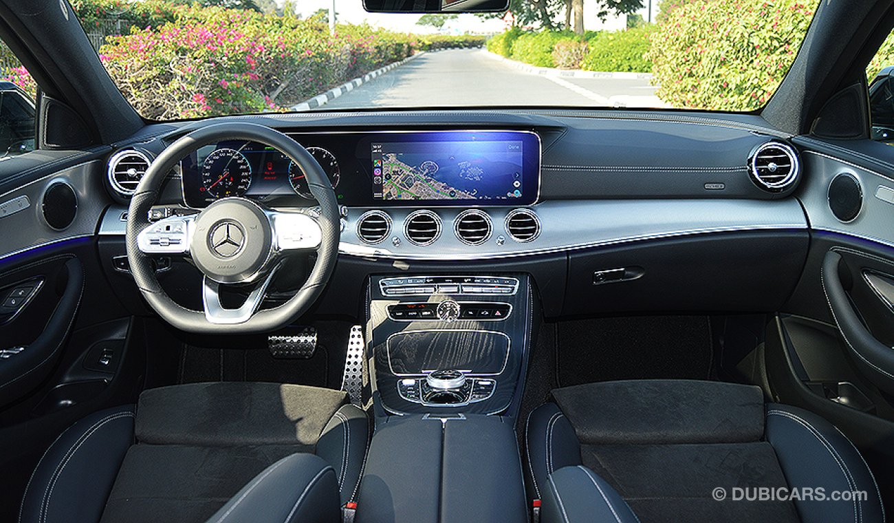 Mercedes-Benz E200 2020 4MATIC, 2.0L-Turbo, GCC 0km w/ 2Yrs Unlimited Mileage Warranty + 3Yrs Service @ EMC