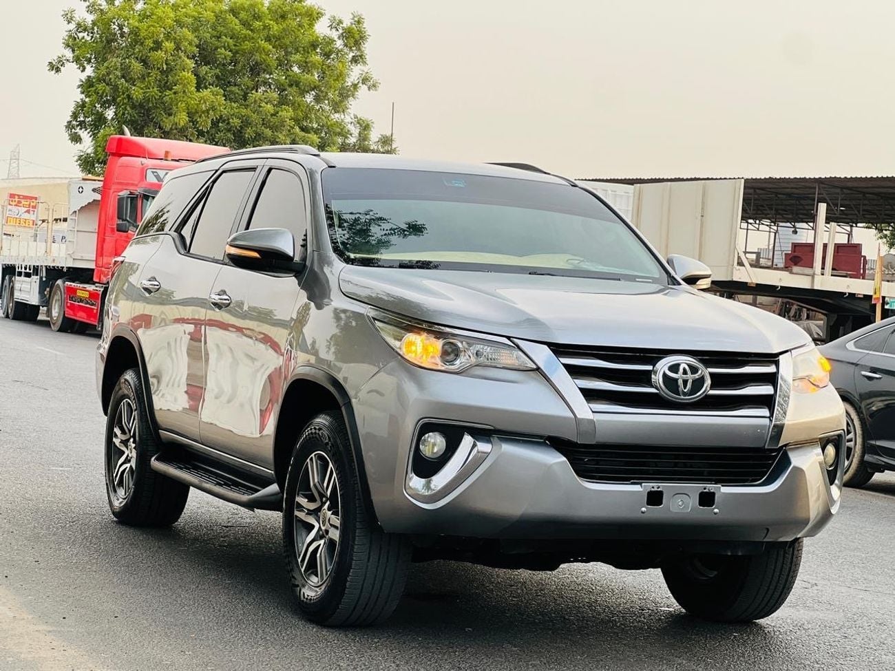 Toyota Fortuner EXR 2017 Model GCC Specification V4 Petrol Engine Exterior and Interior Both Good Condition