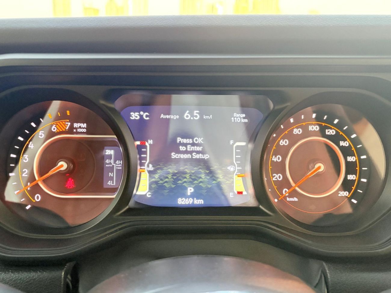 جيب رانجلر Unlimited Sahara 2.0L A/T