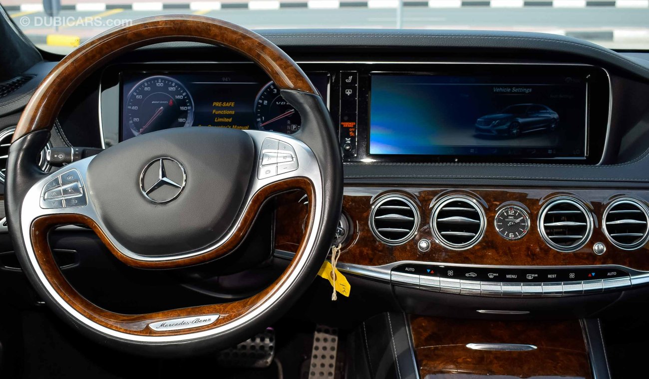 Mercedes-Benz S 63 AMG One year free comprehensive warranty in all brands.