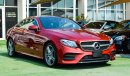 Mercedes-Benz E 400 Coupe 4Matic