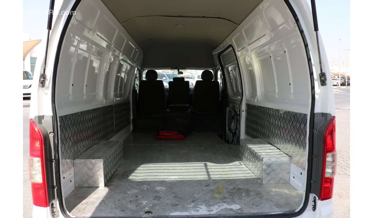 Foton View CS2 TRANSOR HI ROOF PANEL DELIVERY VAN