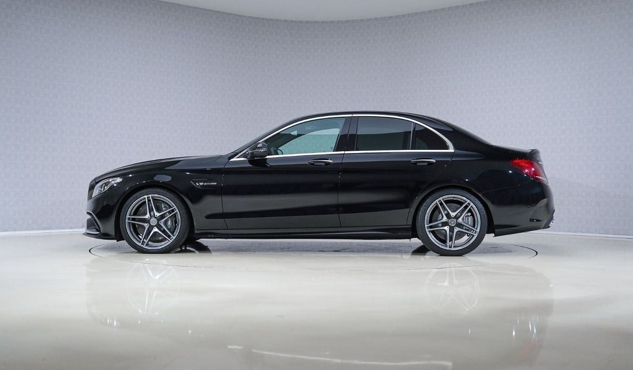 Mercedes-Benz C 63 AMG AED 6,899 P/M - 2 Years Warranty - C63 AMG