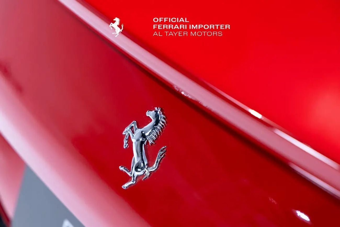 فيراري روما Spider – Delivery Mileage | Red Exterior | Cuoio Interior