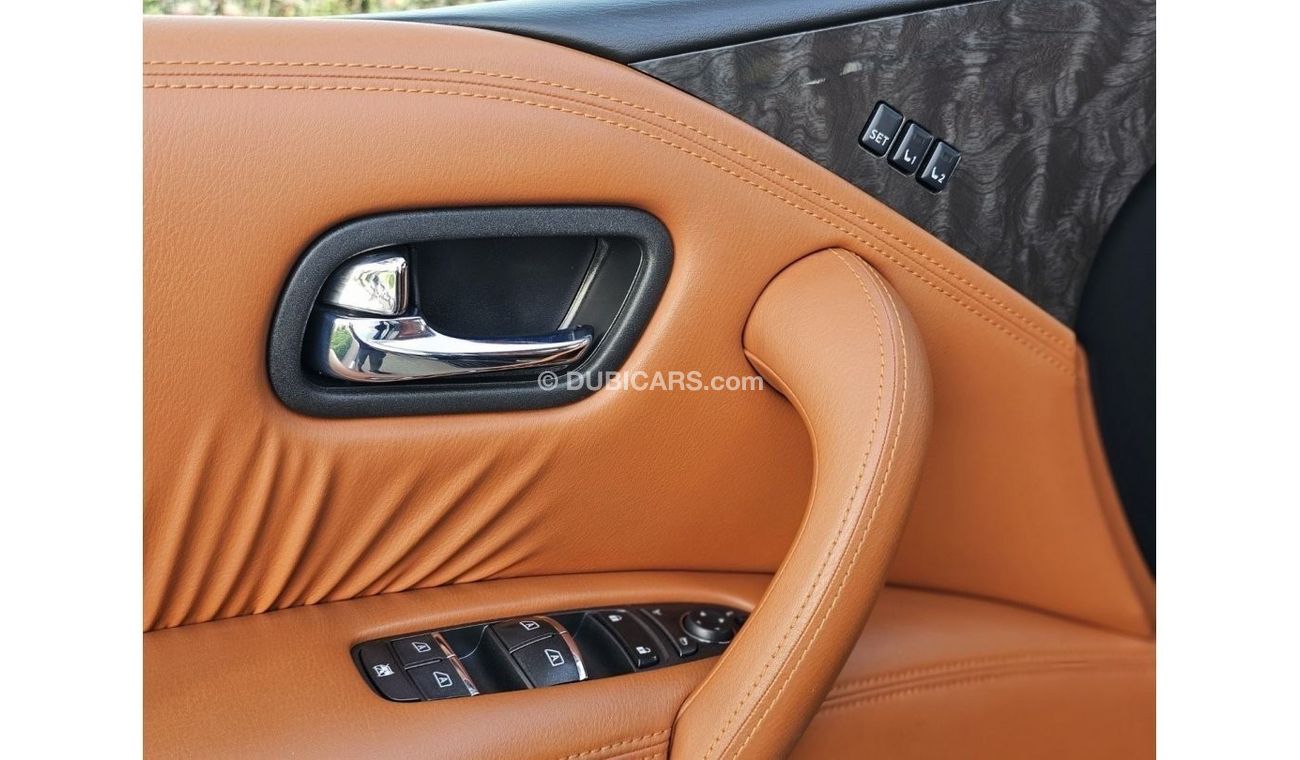 Nissan Patrol LE Platinum City NISSAN PATROL PLATINUM V8 2021 GCC SINGLE OWNER WITH AGENCY SERVICE IN MINT CONDITI